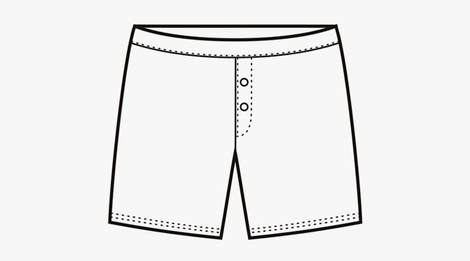 samba canção boxer short