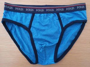 Algodão Cuecas Masculinas Cueca Azul